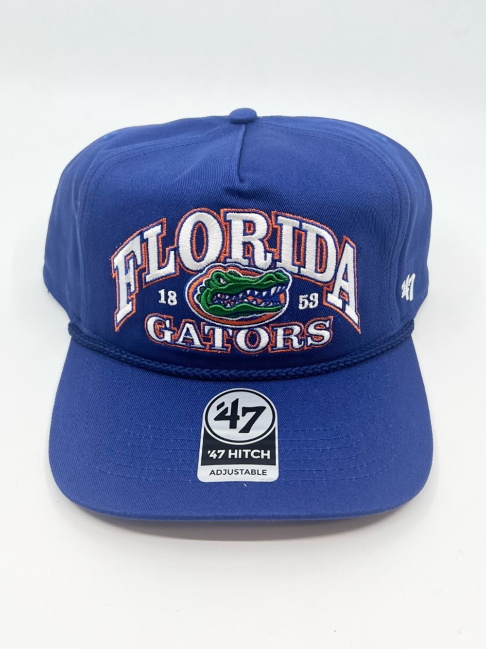 Florida Gators ‘47 Brand Hitch Brentwood Blue Adjustable Snapback Hat BRAND NEW